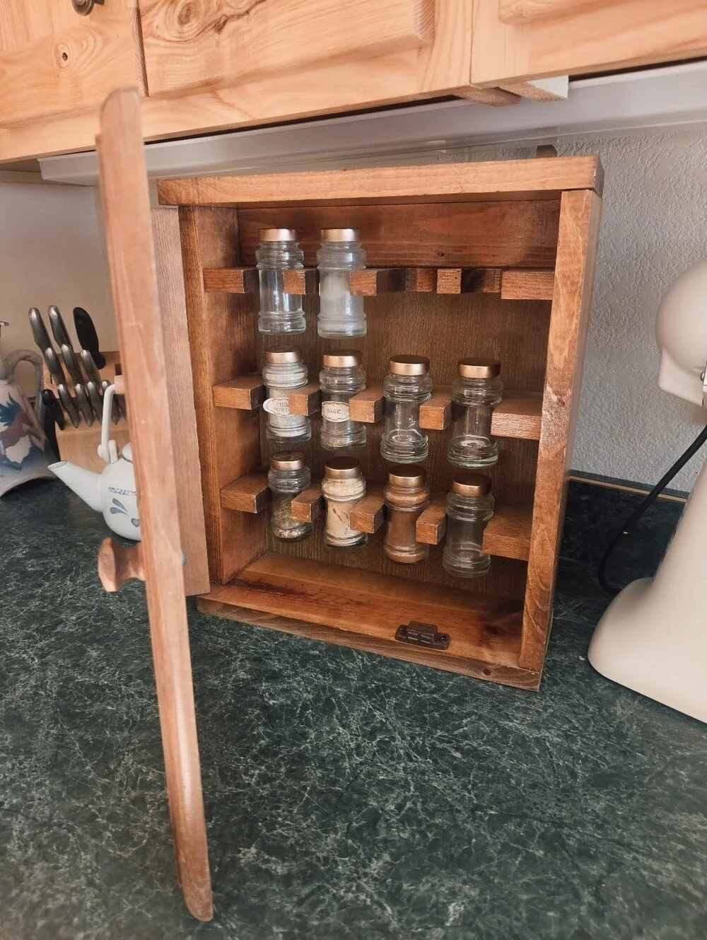 Vintage Spice Cabinet
